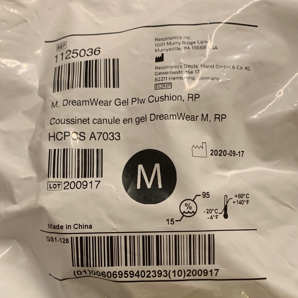 DreamWear Gel Pillow Cushion